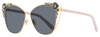 Jimmy Choo Kyla 25th Anniversary Sunglasses In Silver