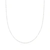 Ross-simons Italian .8mm 14kt White Gold Adjustable Slider Singapore Chain In White