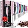 Zulay Kitchen Original Handheld Milk Frother In Pink