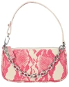By Far Rachel Mini Leather Shoulder Bag In Multi