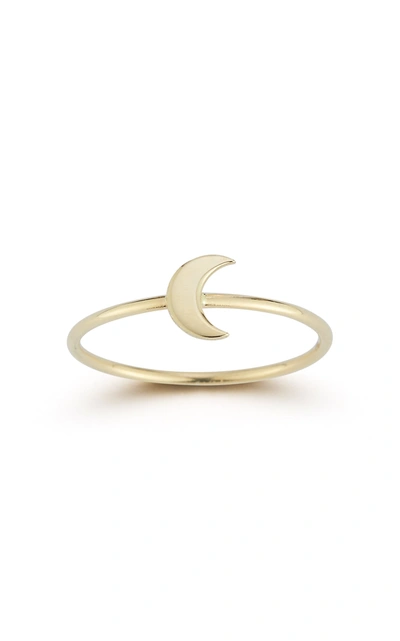 EMBER FINE JEWELRY 14K GOLD MOON RING