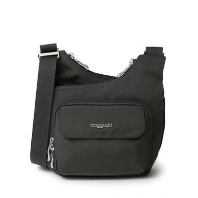 Baggallini Criss Cross Bag In Grey