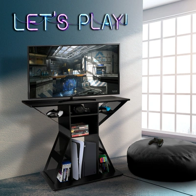 Simplie Fun Tv/entertainment Furniture In Particle Board