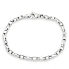 Pompeii3 Men's 14k Gold (16gram) Or Platinum (30gram) 4mm Link Bracelet 8.5" In Multi