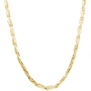 Pompeii3 Men's 14k Gold (47gram) Or Platinum (88gram) 4.5mm Link Chain Necklace 20" In Silver