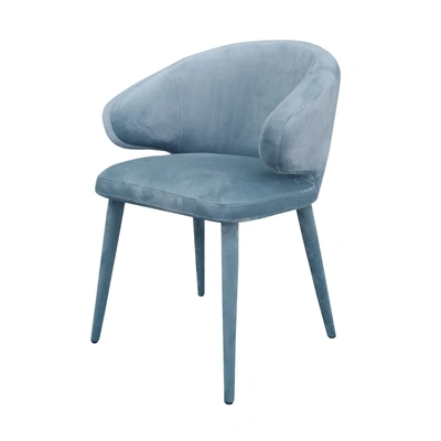 Simplie Fun Seating For Dining In Fabric In Blue