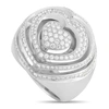 Chopard 18k White Gold 1.17 Ct Diamond Ring In White