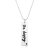 Rachel Glauber Ra 18k Rose Plated Double Heart Necklace In Black