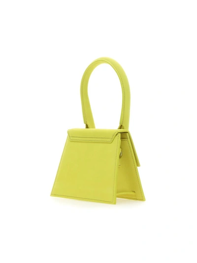 Jacquemus Shoulder Bags In Neon Yellow