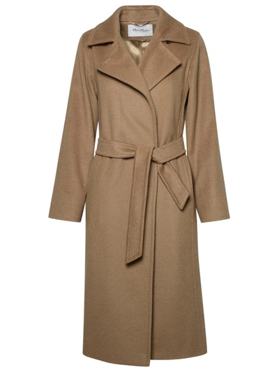 Max Mara Manuela Belted Coat In Brown