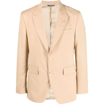 Reveres 1949 Long-sleeved Button-up Blazer In Neutrals