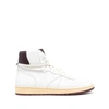 Rhude Rhecess-sky Hi-top Sneakers In White
