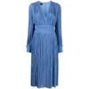 Rochas Midi Dresses In Blue