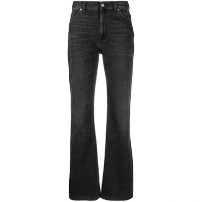 Rodebjer Mid-rise Flared Jeans In Black