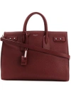 Saint Laurent Small Sac De Jour Souple Tote In Red