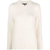 Soeur Knitted Crew-neck Jumper In Neutrals