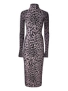 Ssheena Fitted Long Dress In Multi