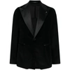 Tagliatore Peak-lapel Single-breasted Blazer