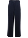 Ambush Blue Cotton Pants In Navy