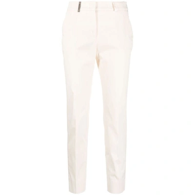 Peserico Trousers In Neutrals