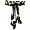 Philosophy Di Lorenzo Serafini Beaded Fringed Belt In Black