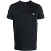 Paul Smith Plain Cotton T-shirt In Blue