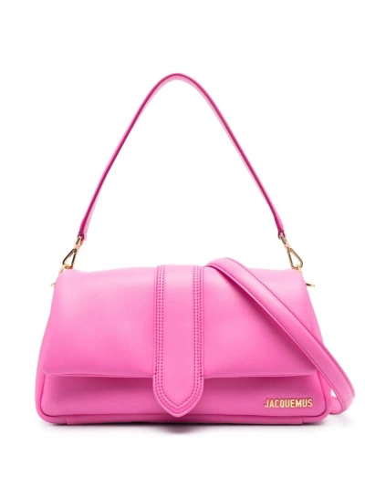 Jacquemus Le Bambimou Leather Bag In Pink