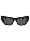 Bottega Veneta Sunglasses In 001 Black Black Grey