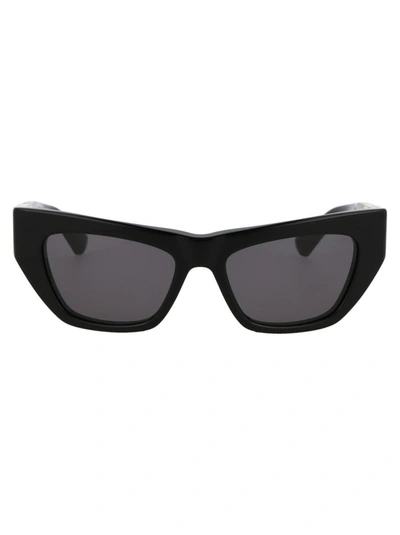 Bottega Veneta Sunglasses In 001 Black Black Grey