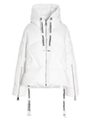 Khrisjoy Logo Drawstring Puffer Jacket