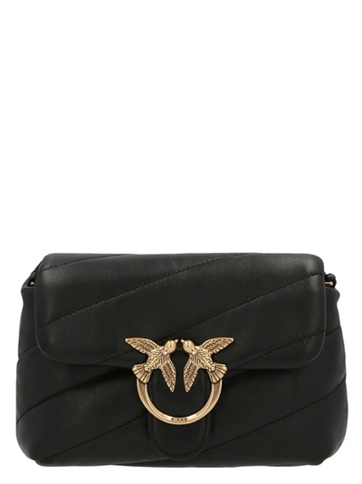 Pinko Love Baby Puff Crossbody Bags Black