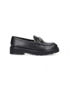 Ferragamo Loafers "gancini" In Black