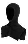 The Row Danylo Wool Balaclava In Black
