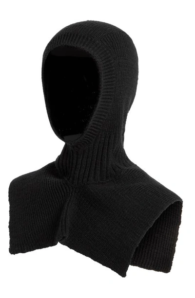 The Row Danylo Wool Balaclava In Black