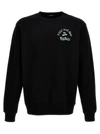 Undercover "sun Brain" Crew Neck Sweatshirt In Black