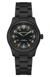 HAMILTON KHAKI FIELD AUTOMATIC BRACELET WATCH, 38MM