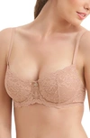 MONTELLE INTIMATES FLIRT LACE UNDERWIRE DEMI BRA