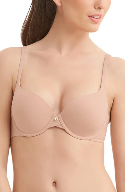 Montelle Intimates Pure Demi T-shirt Bra In Sand