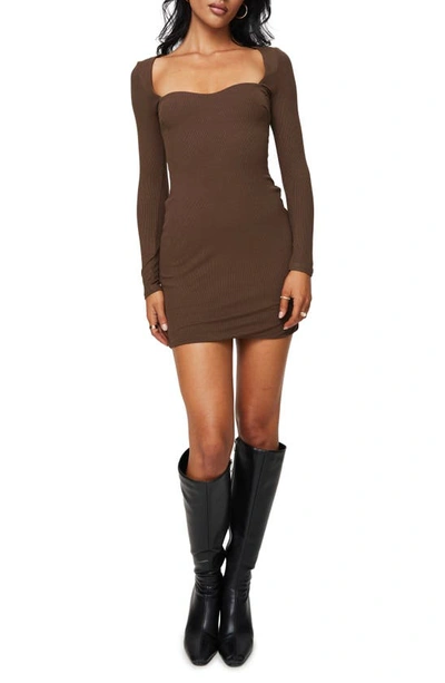 Princess Polly Nolan Mini Dress In Brown