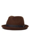 GOORIN BROS CHARLESTOWNE WOOL PORK PIE HAT