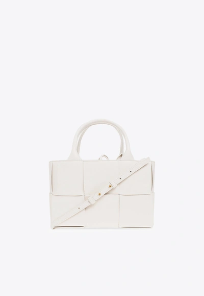 Bottega Veneta Arco Tote Bag In White