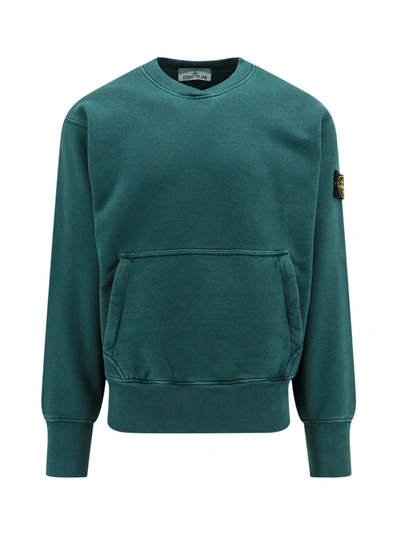 Stone Island Sweatshirt In Green