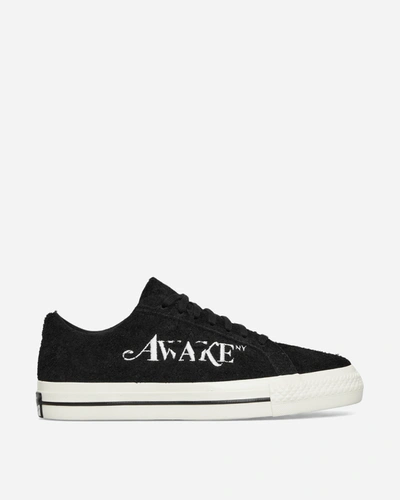 Converse Awake Ny One Star Pro Sneakers Black / Egret / White In Black/ Egret/ White