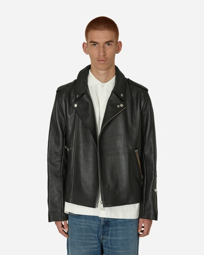 Apc Black Jw Anderson Edition Leather Jacket