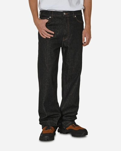 Apc X Jw Anderson Denim Jeans In Black