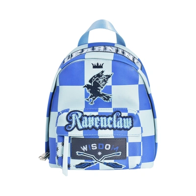 Fred Segal/warner Brothers Fred Segal Harry Potter Checker Ravenclaw Mini Backpack In Blue