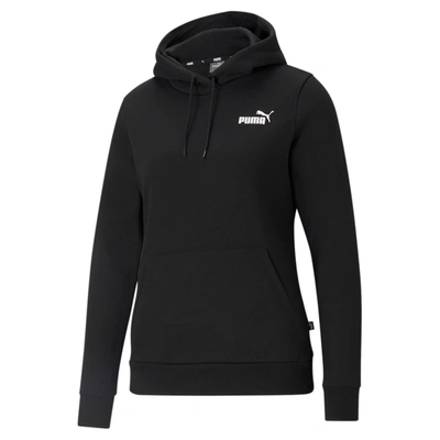 Puma Essentials Small Logo Women's Hoodie In Black