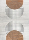 Jonathan Y Kallax Geometric Modern Low-pile Machine-washable Cream/terra 8 Ft. X 10 Ft. Area Rug