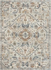 Jonathan Y Shaemus Bohemian Medallion Low-pile Machine-washable Cream/terra Area Rug