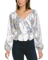 HARPER HARPER SATIN BLOUSE